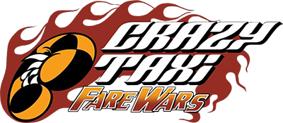 Crazy Taxi Fare Wars logo for PSP